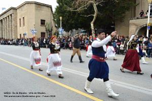145- Rhodes- Defile Dodecanese grec